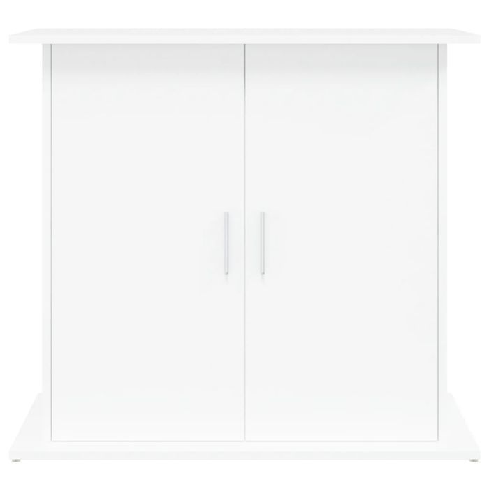 vidaXL Szafka pod akwarium, biała 81x36x73 cm, materiał drewnopochodny