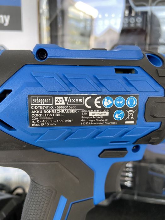 АКЦІЯ НІМЕЧЧИНА Шуруповерт, шурупокрут, шуруповёрт,Parksiide Scheppach