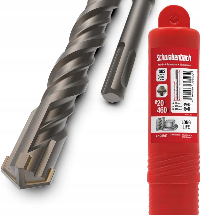 Schwabenbach wiertło Sds Plus 20x460 mm