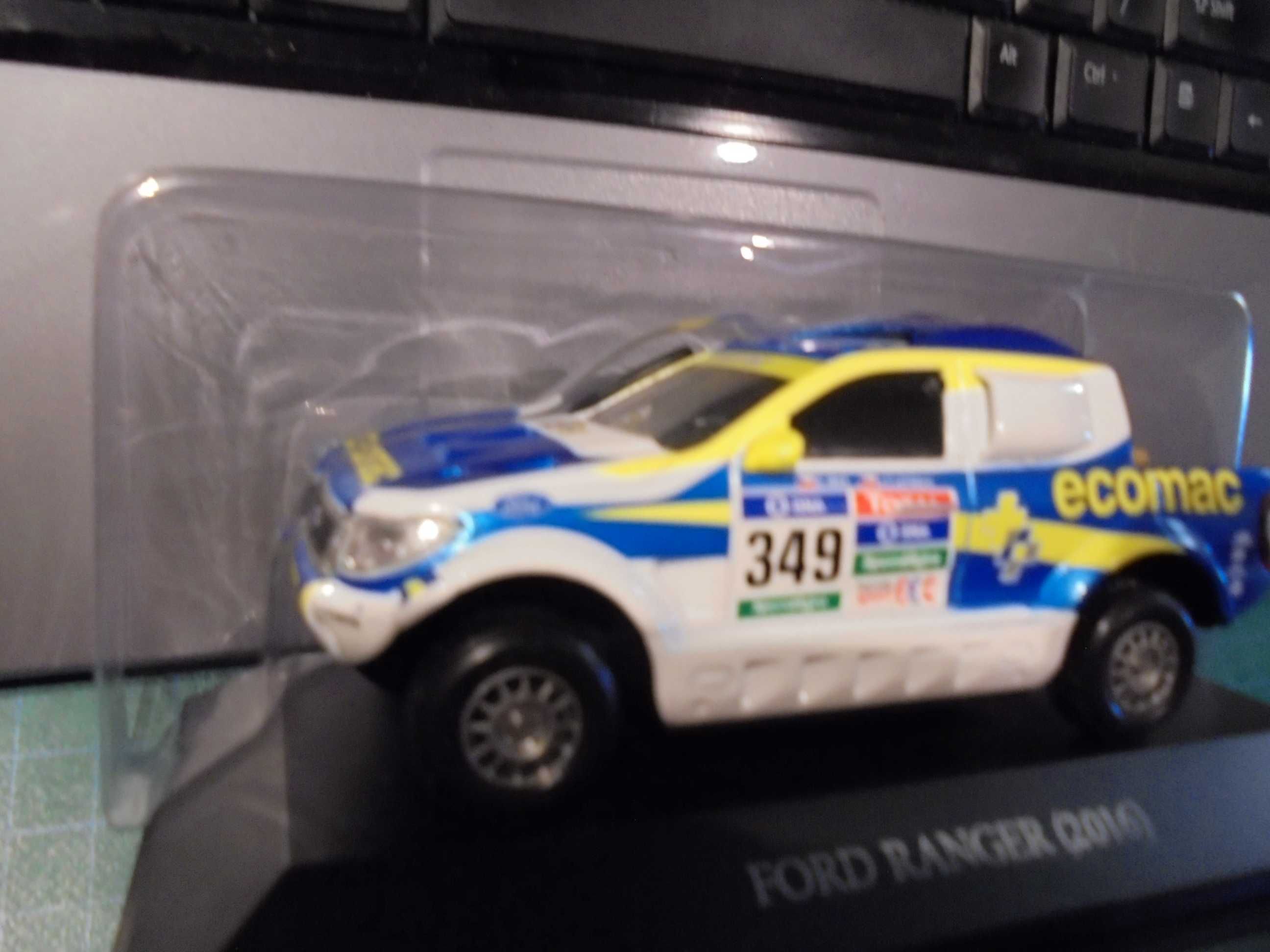 Rajd Dakar 1:43 Ford Ranger 2016r.kolekcjonerski,gablotka,WRC