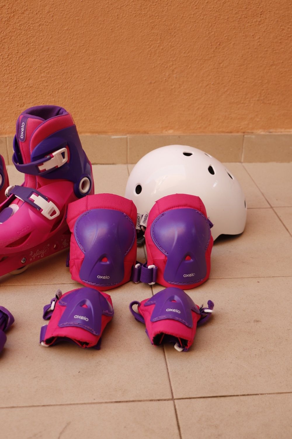 Conjunto COMPLETO Patins para criança