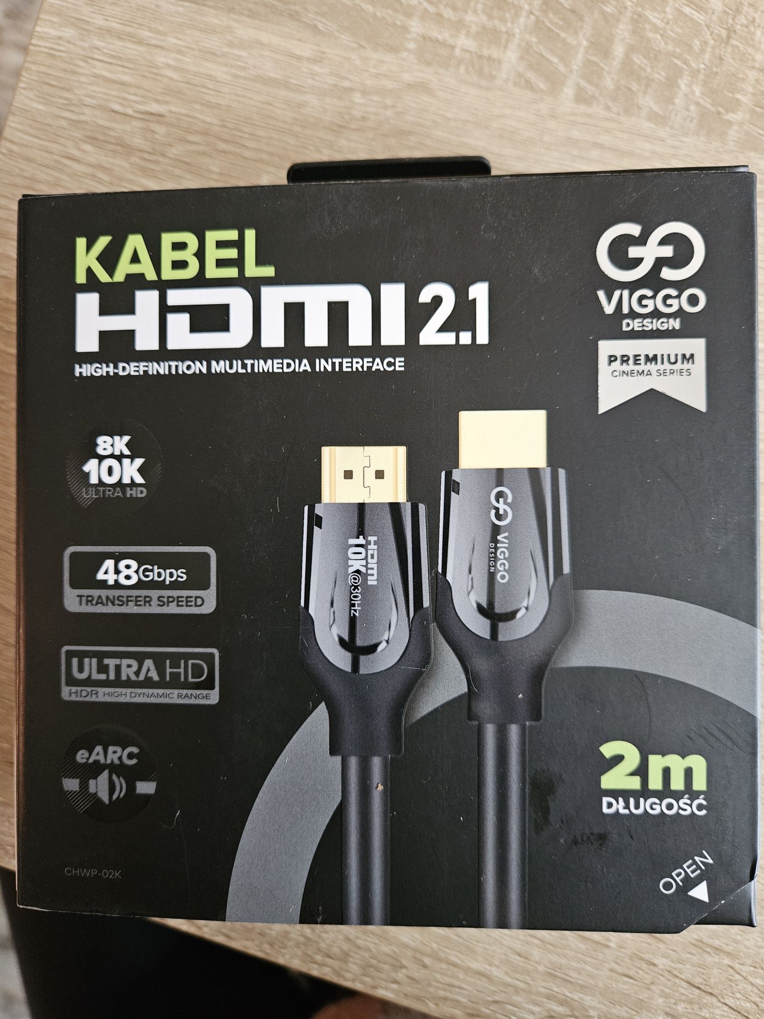 Kabel HDMI 2.1 nowy