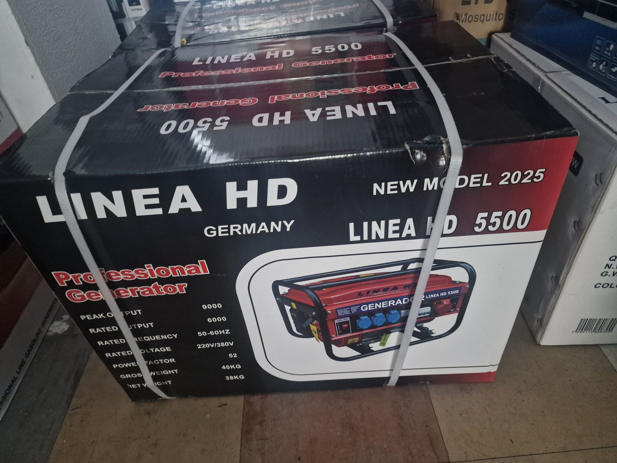 Generador gasolina novos
