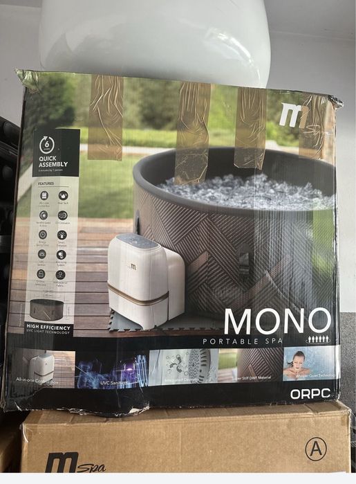 Jacuzzi ogrodowe MSpa Mono - używane 2 tygodnie.