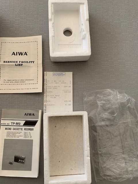 Dyktafon mikrofon kasetowy