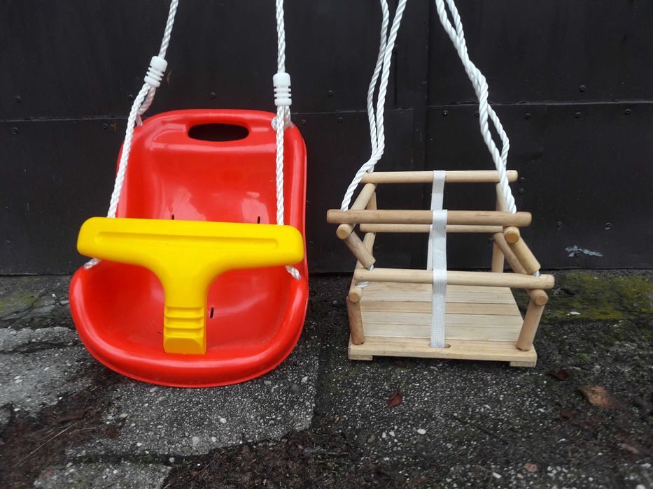 Huśtawki dla małych dzieci, cena za dwie
