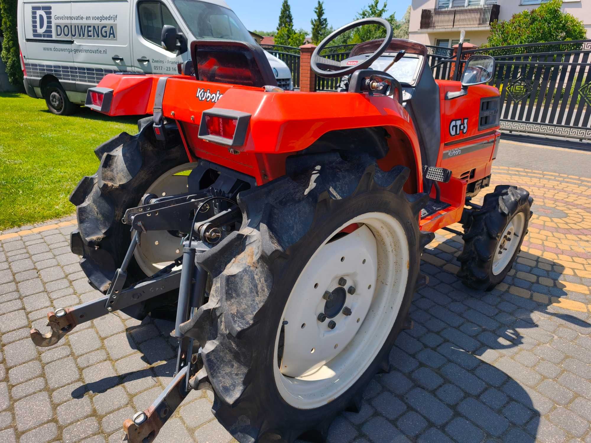 Japoński Traktor : Traktorek Kubota GT3 ; 4x4