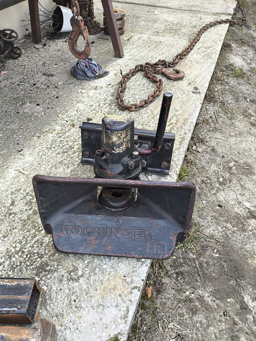 Zaczep automatyczny rockinger, sworzeń 38mm super stan