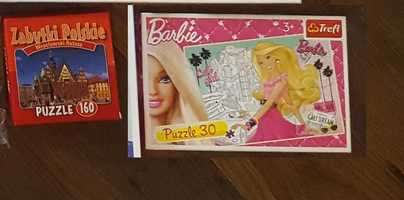 Puzzle Barbie i Zabytki
