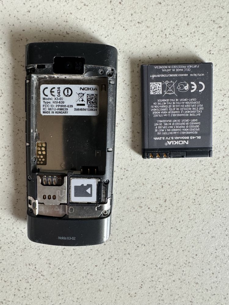 Nokia X3-02 używana ze starych czasów