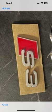 Audi s3 logo emblemat na klape
