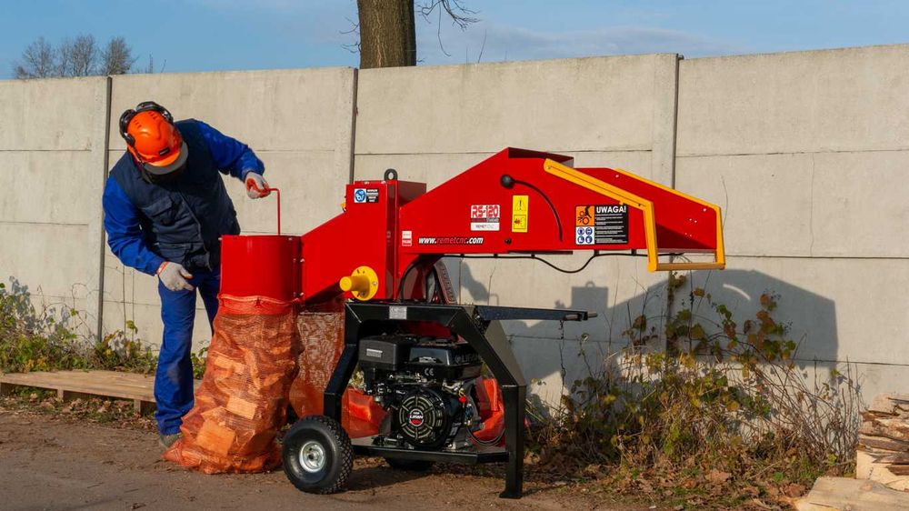 REMET RS-100 rębak walcowy spalinowy 15KM === DOSTAWA GRATIS===