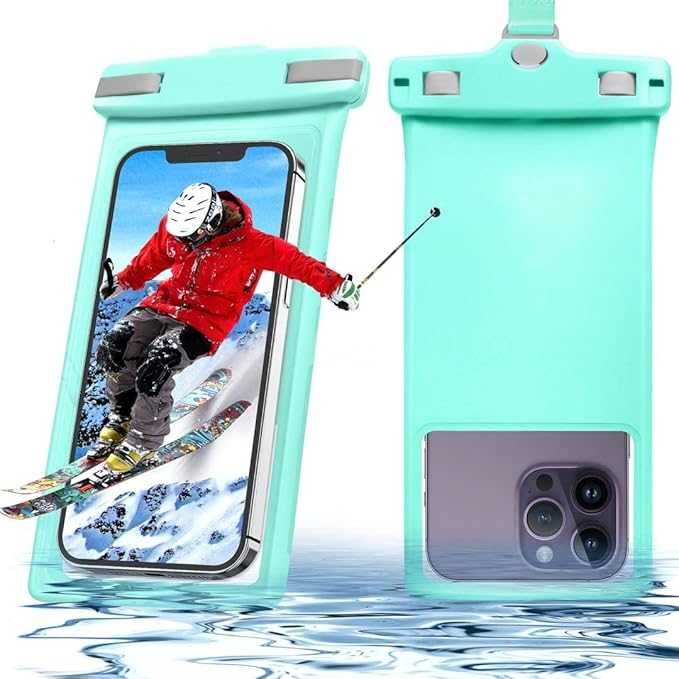 Wodoodporne etui Lucrave  idealne na telefon i dokumenty. Powystawowy!