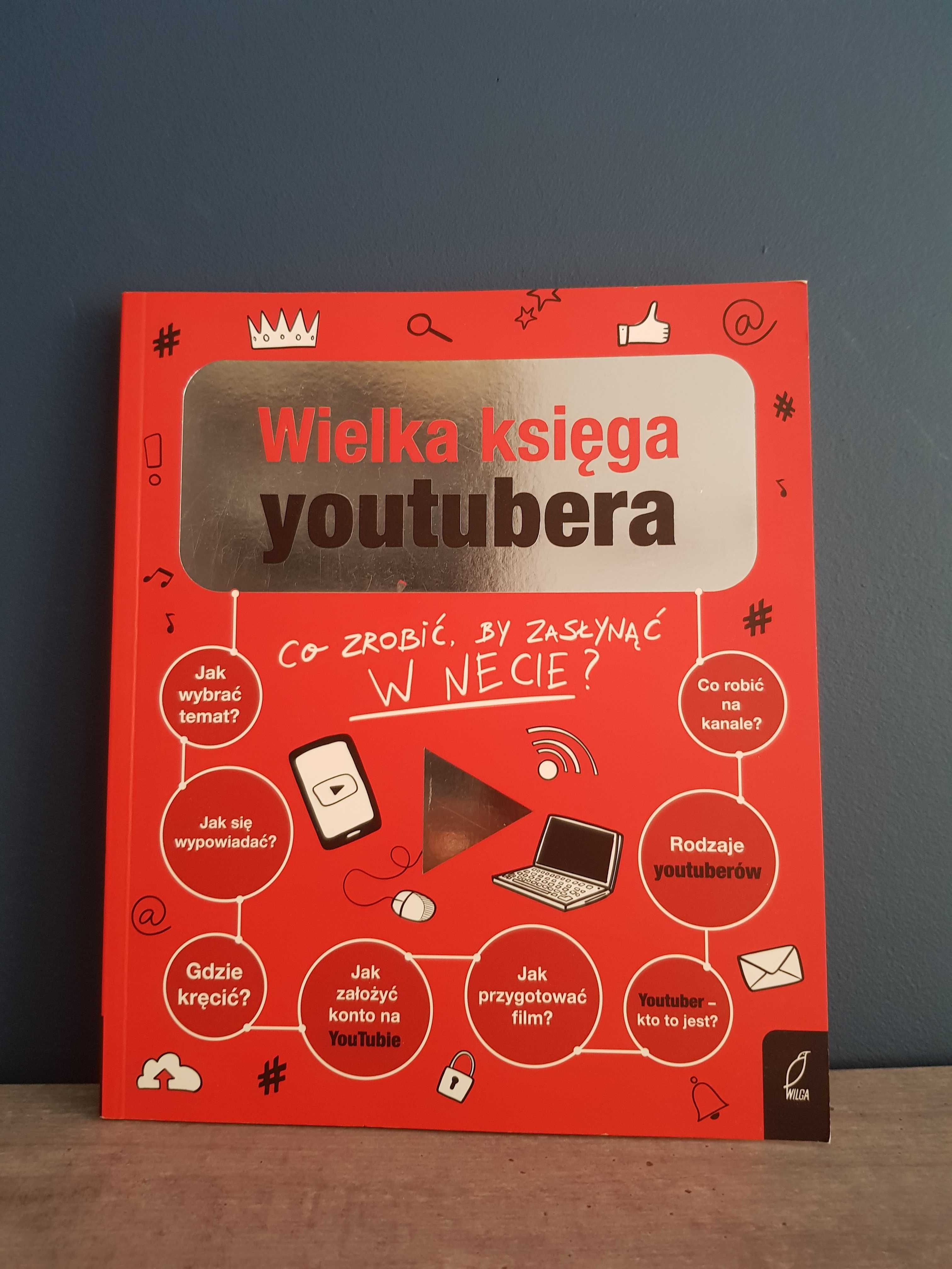 Książka poradnik Wielka Księga Youtubera