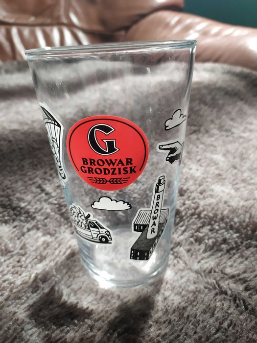 Szklanka do piwa Browar Grodzisk