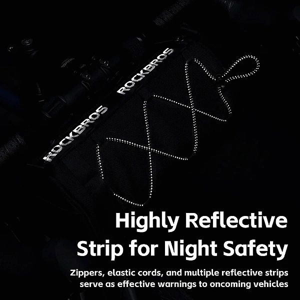 Torba rowerowa Rockbros na kierownicę - czarna