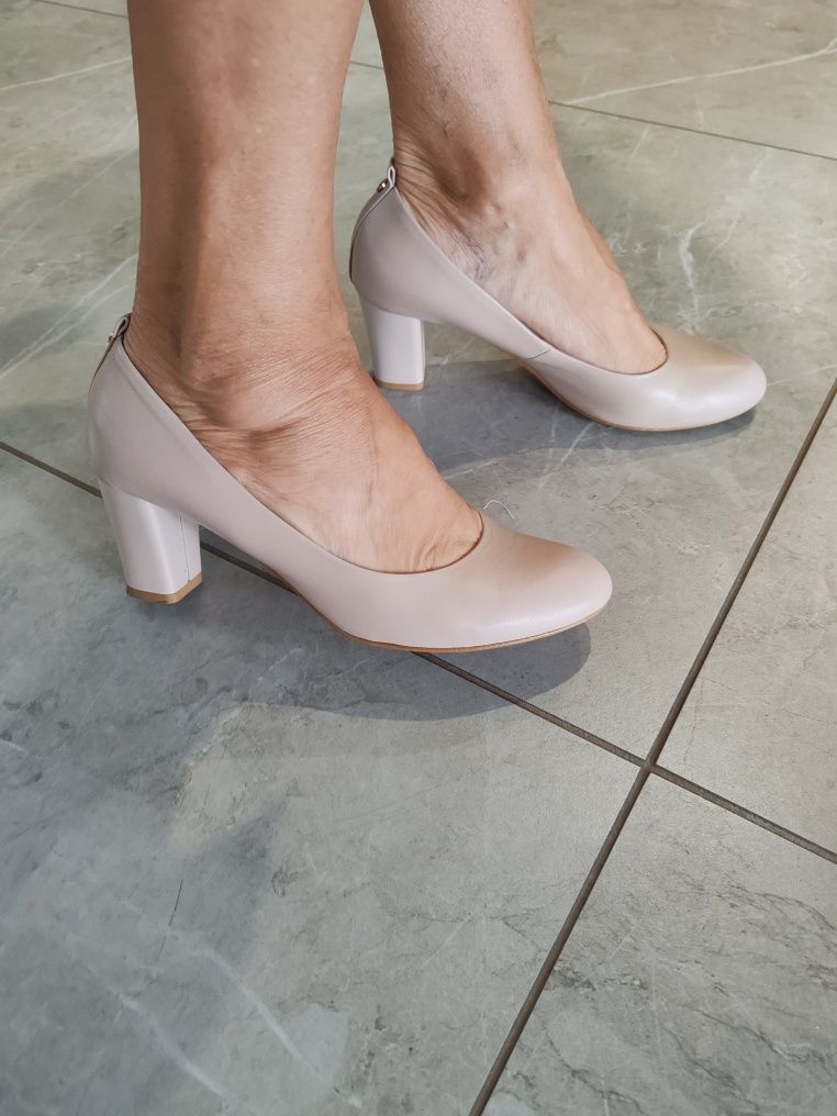 Buty skórzane Badura