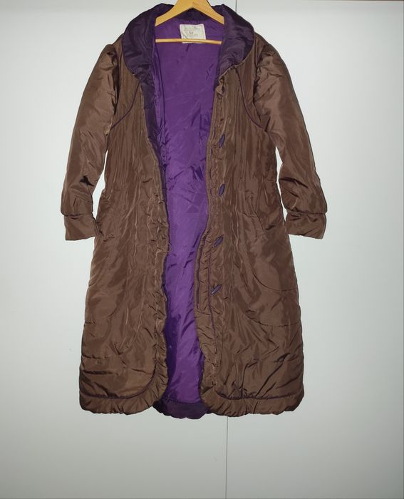 Długa kurtka zimowa rozm 50