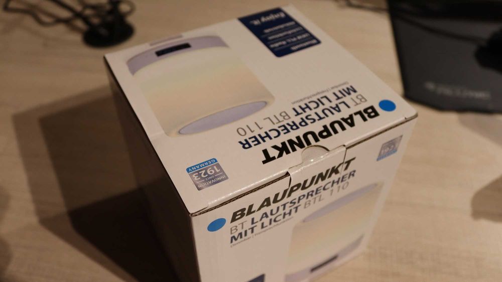 Głośnik Blaupunkt BTL110 z funkcją lampki LED
