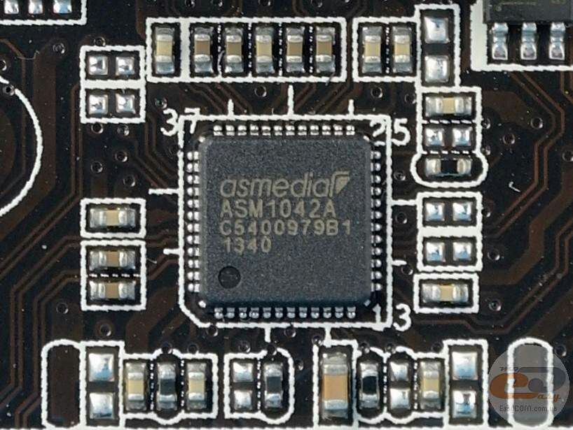 USB3.0 контролер ASMedia ASM1042A, QFN48