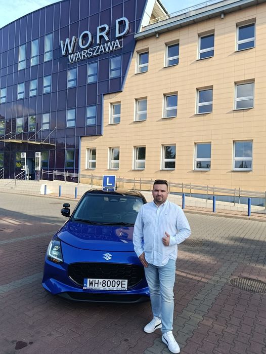 Jazdy doszkalające na SUZUKI SWIFT,  Warszawa :)