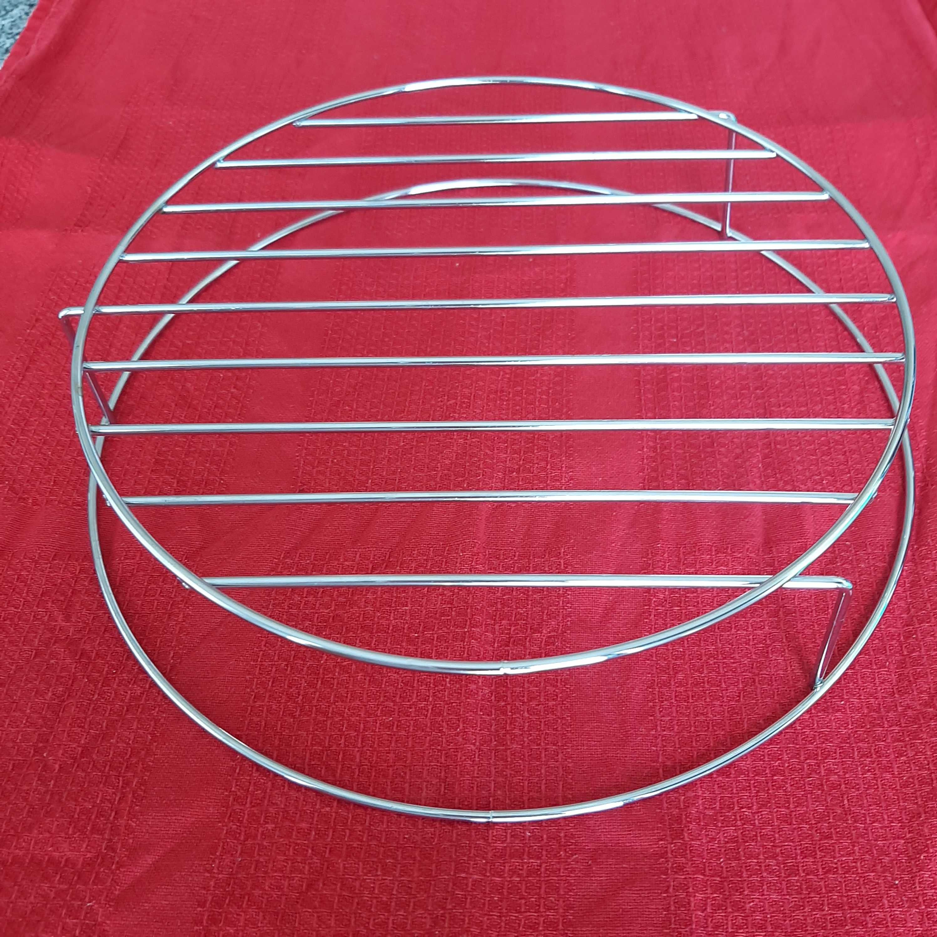 NOVA: Microondas - Grelha de 2 Pratos em Metal
