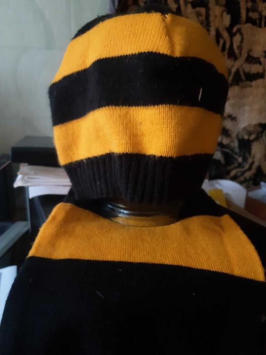 шапка и шарфик  детские унисекс