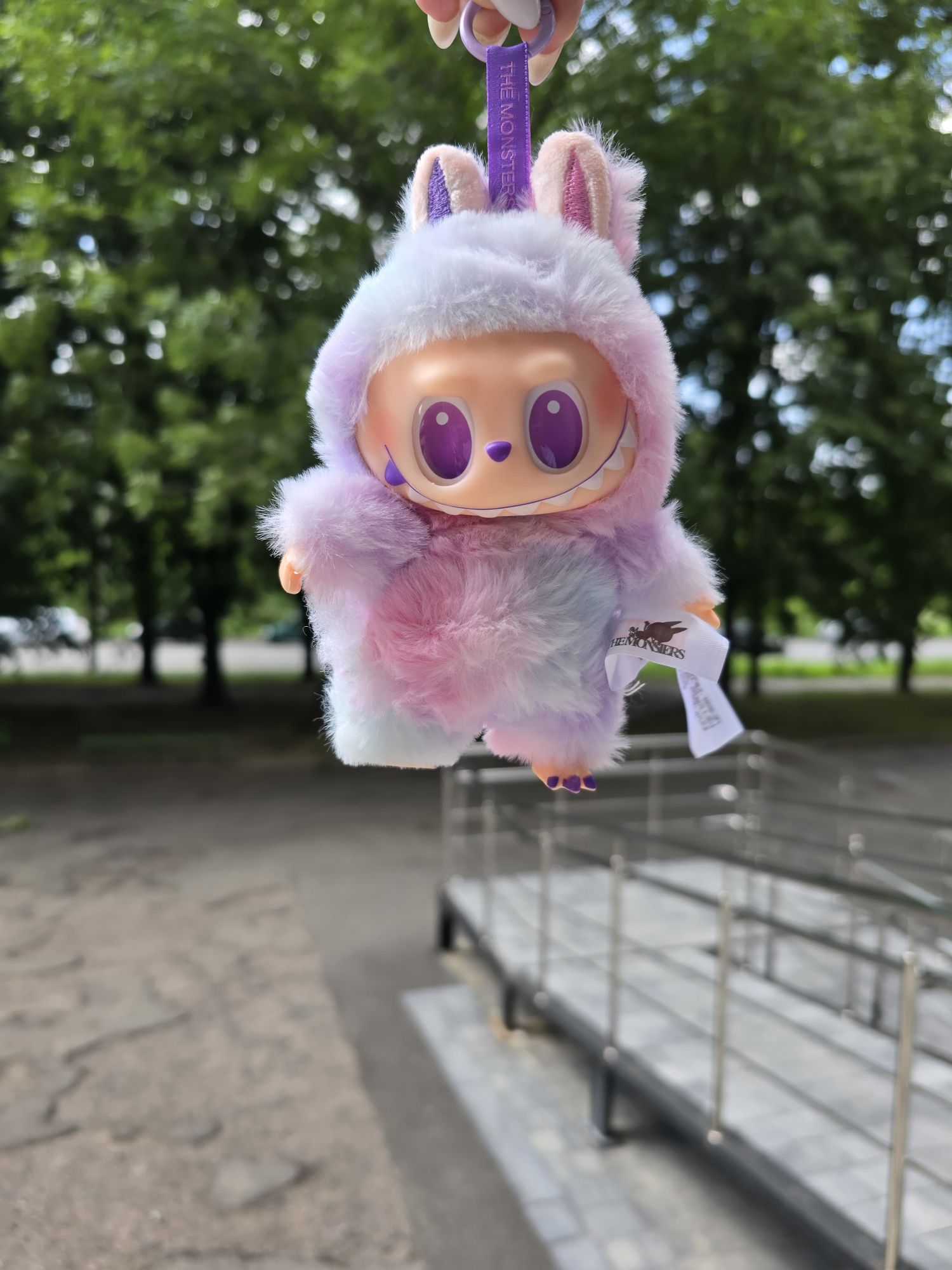 Фіолетовий лабубу/ labubu