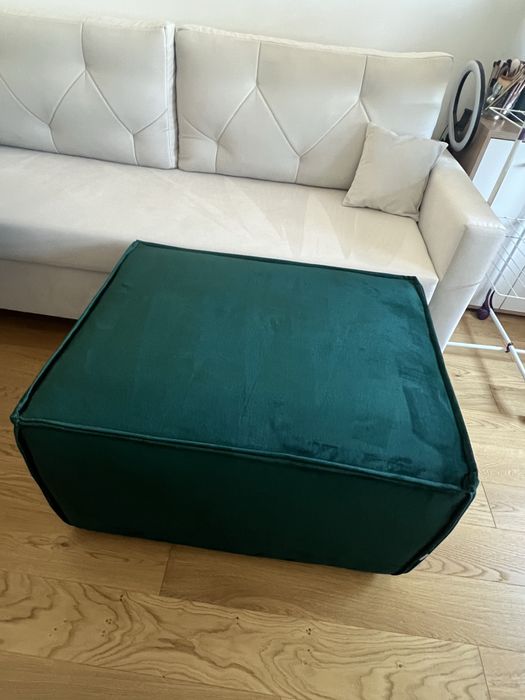 Pufa Silla ciemnozielona