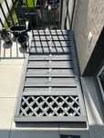 Osłona na balkon 6 metrów pergola drewniana zasłona na balkon