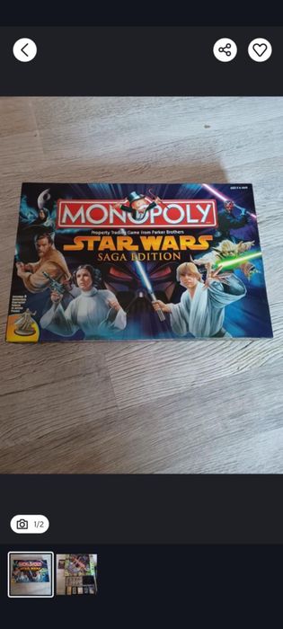 Monopoly Star Wars Saga Edition gra planszowa