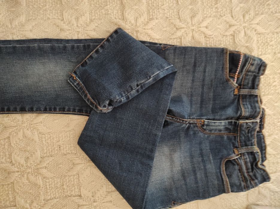 Calças de ganga menino 7/ 8 anos. Tiffosi