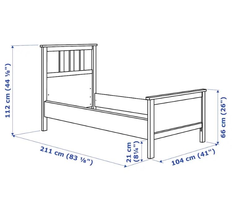 Cama induvidual do Ikea