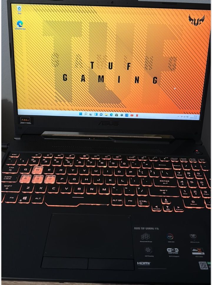 ASUS TUF Gaming F15 i5-10300H/16GB/512 GTX1650 144Hz