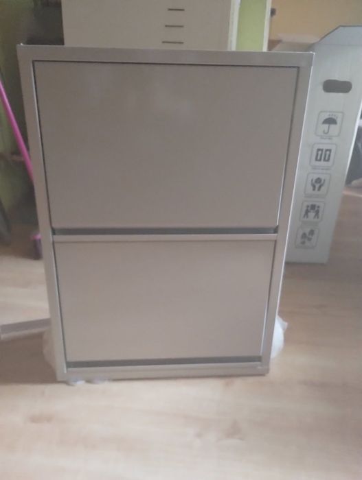 Szafka na buty szara