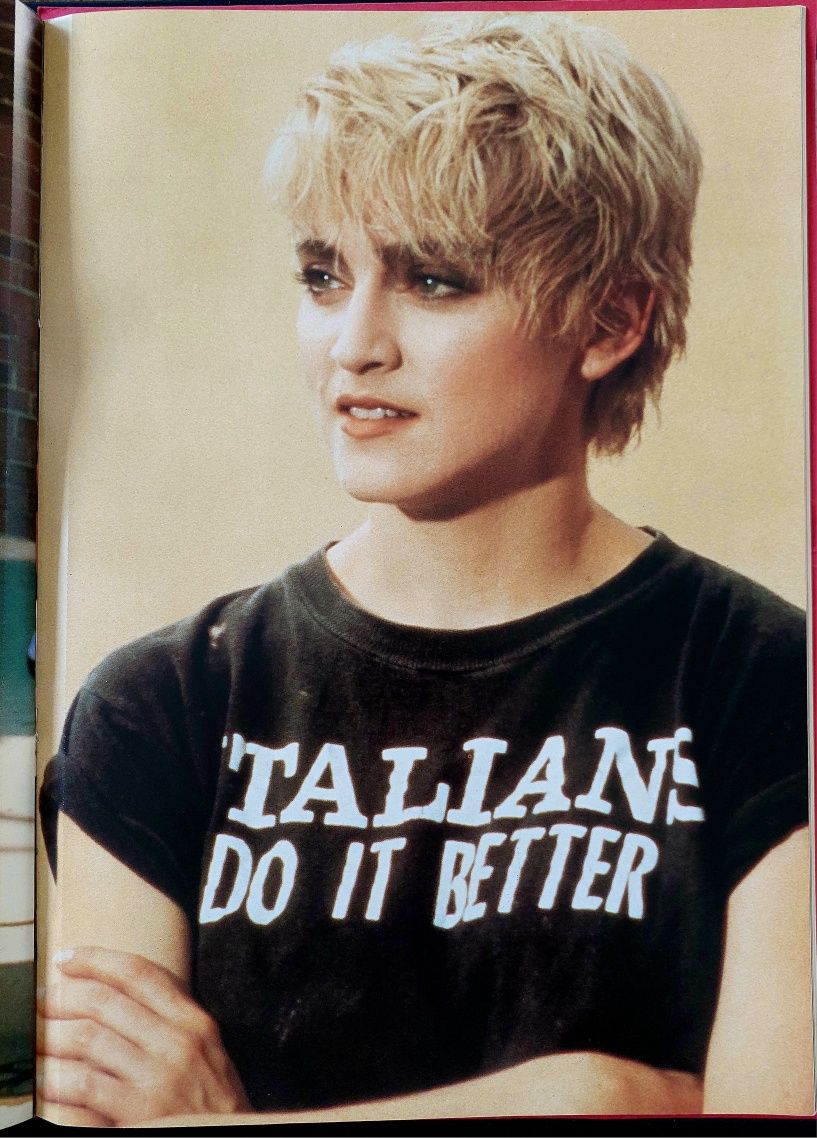Poster Book MADONNA 1986