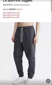 Чоловічі спортивні  штани Calvin Klein розмір m
