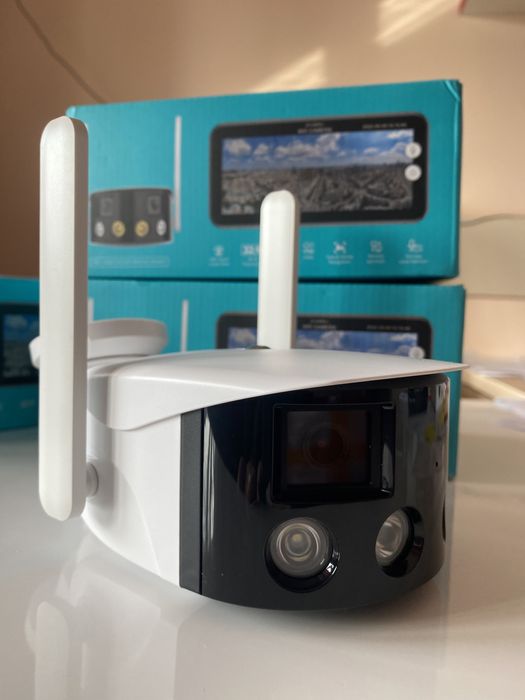 WiFi Камера видеонаблюдения панорамная 4мп 8мп