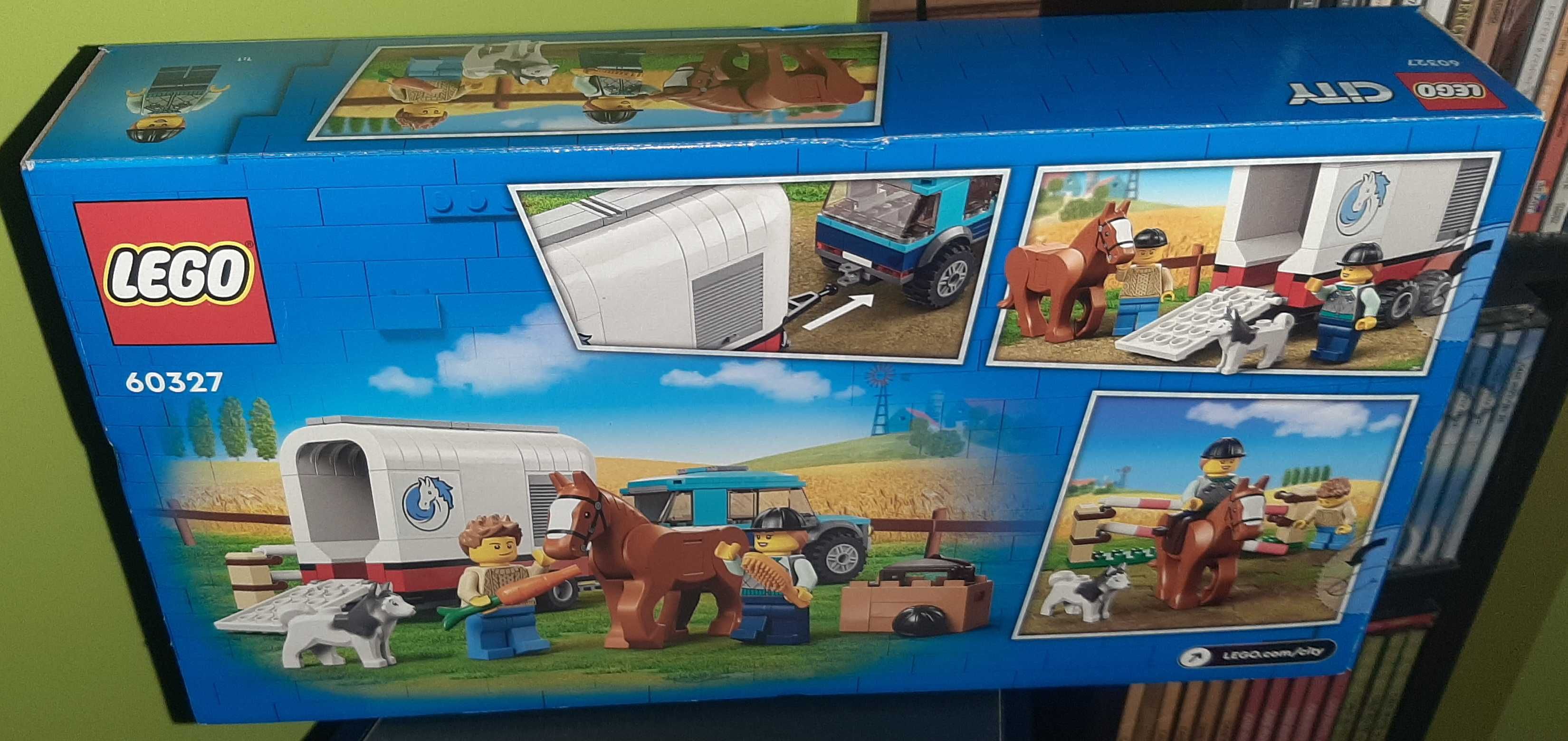 LEGO City 60327 - Przyczepa do przewozu koni Nowe