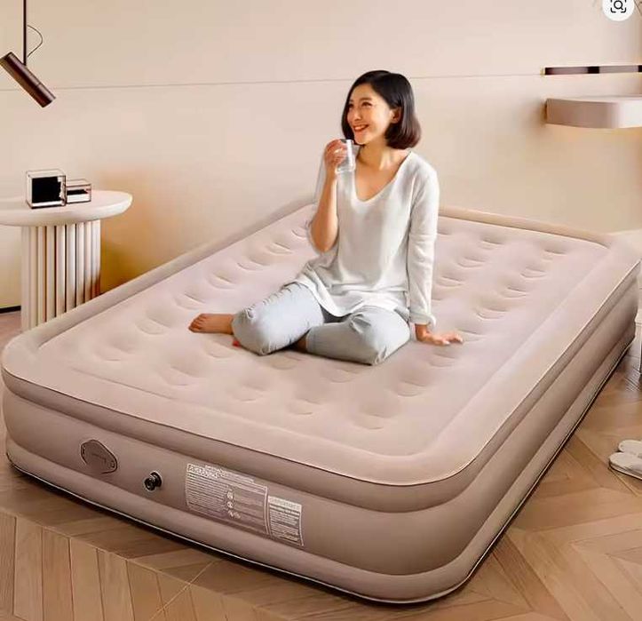 матрас само надувной  кровать ліжко 200 × 150 × 40 матрац акум подушки