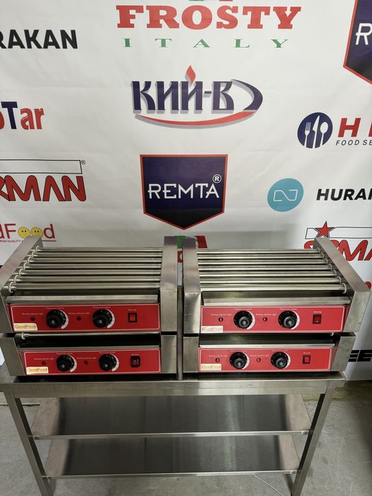 Гриль Роликой Для Сосисок Хот-Дог На 7 Роликів!!!