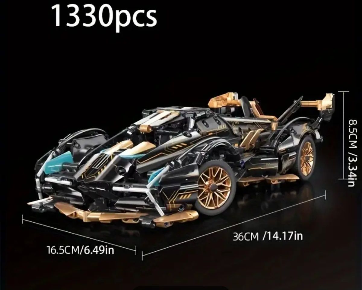 Nowe klocki konstrukcyjne/technic samochód komp. z LEGO