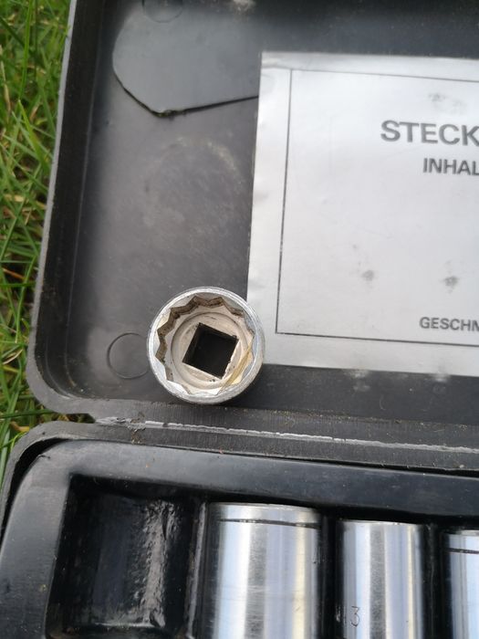 Klucze nasadowe niemieckie zestaw wyprzedaż garażowa