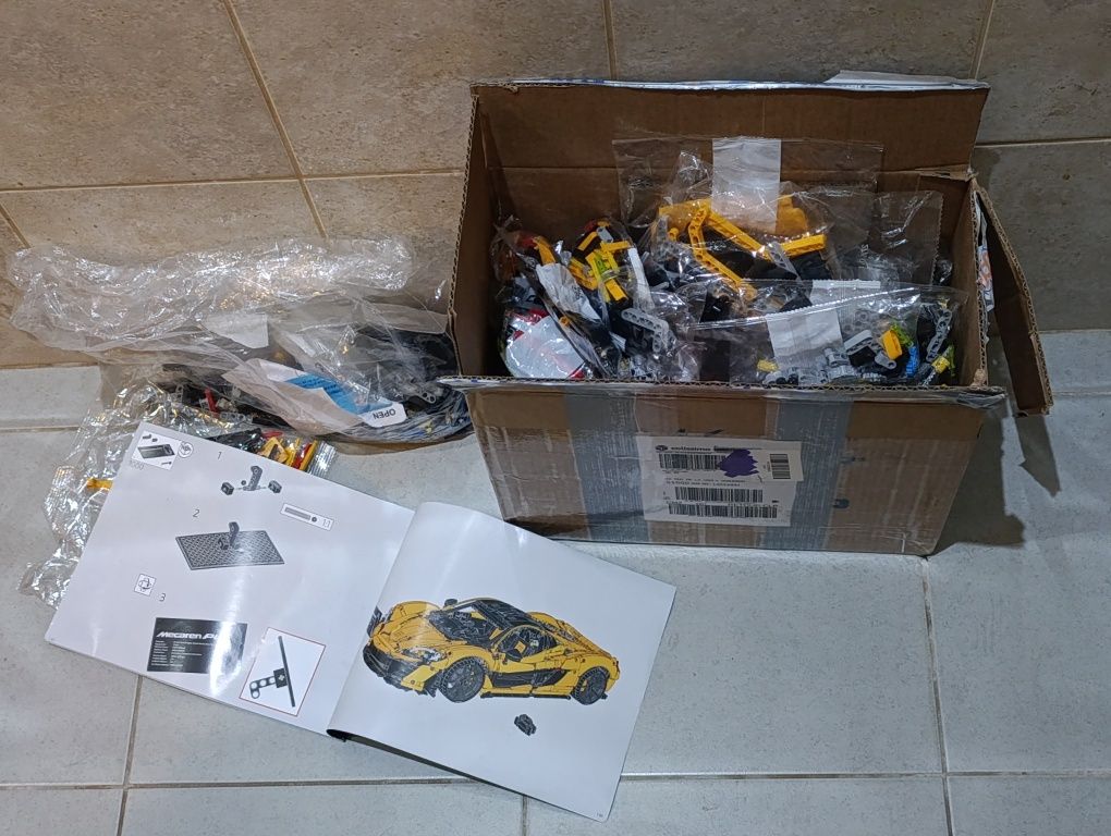 Lego mclaren edição limitada