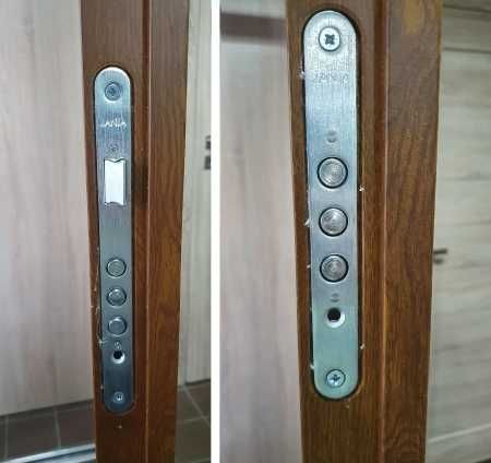 Drzwi zewnętrzne pełne 80, 90 model "SWING" PRODUKT POLSKI