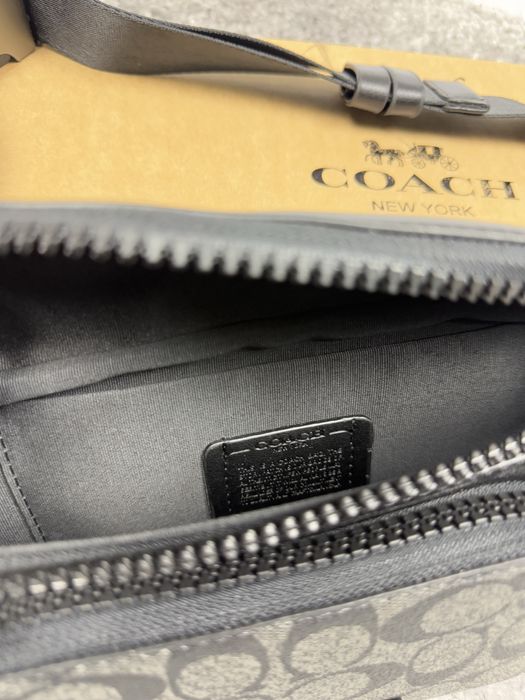 Сумка coach коуч guess через плече бананка барсетка