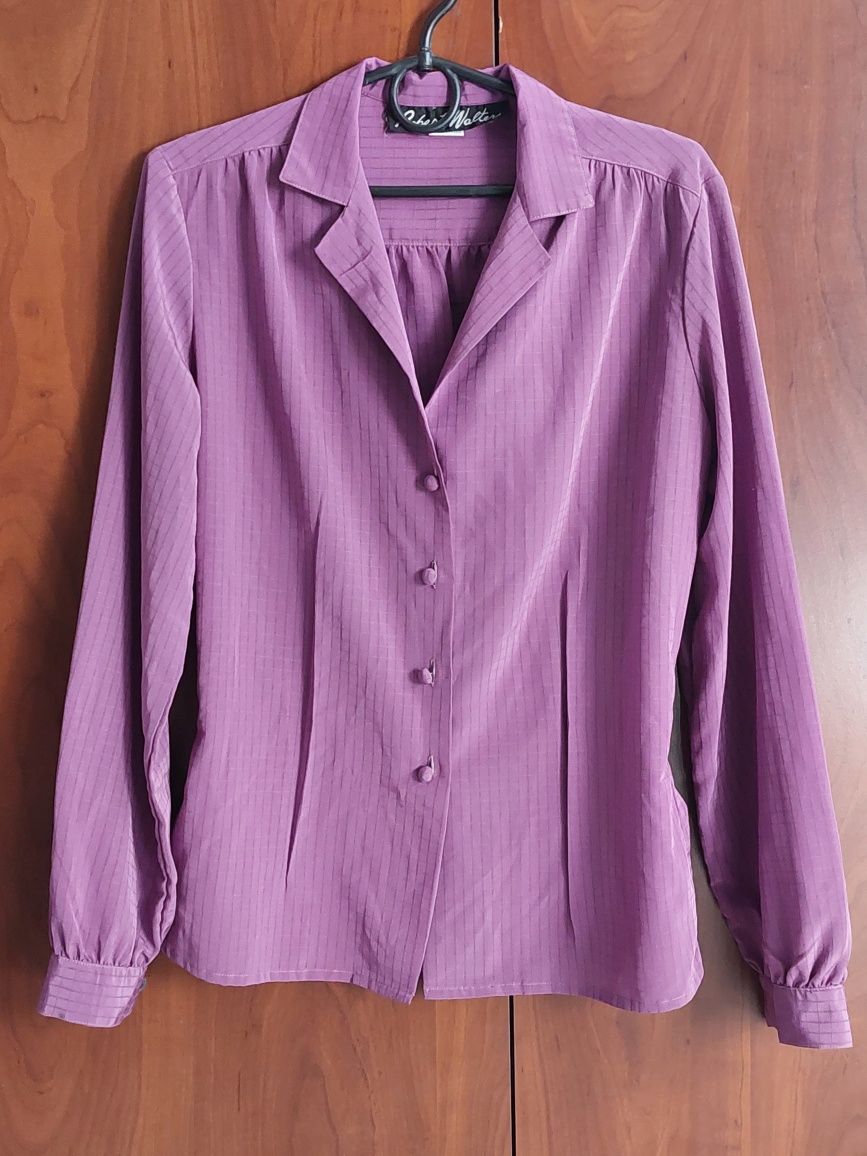 Женская блуза фиолетовая