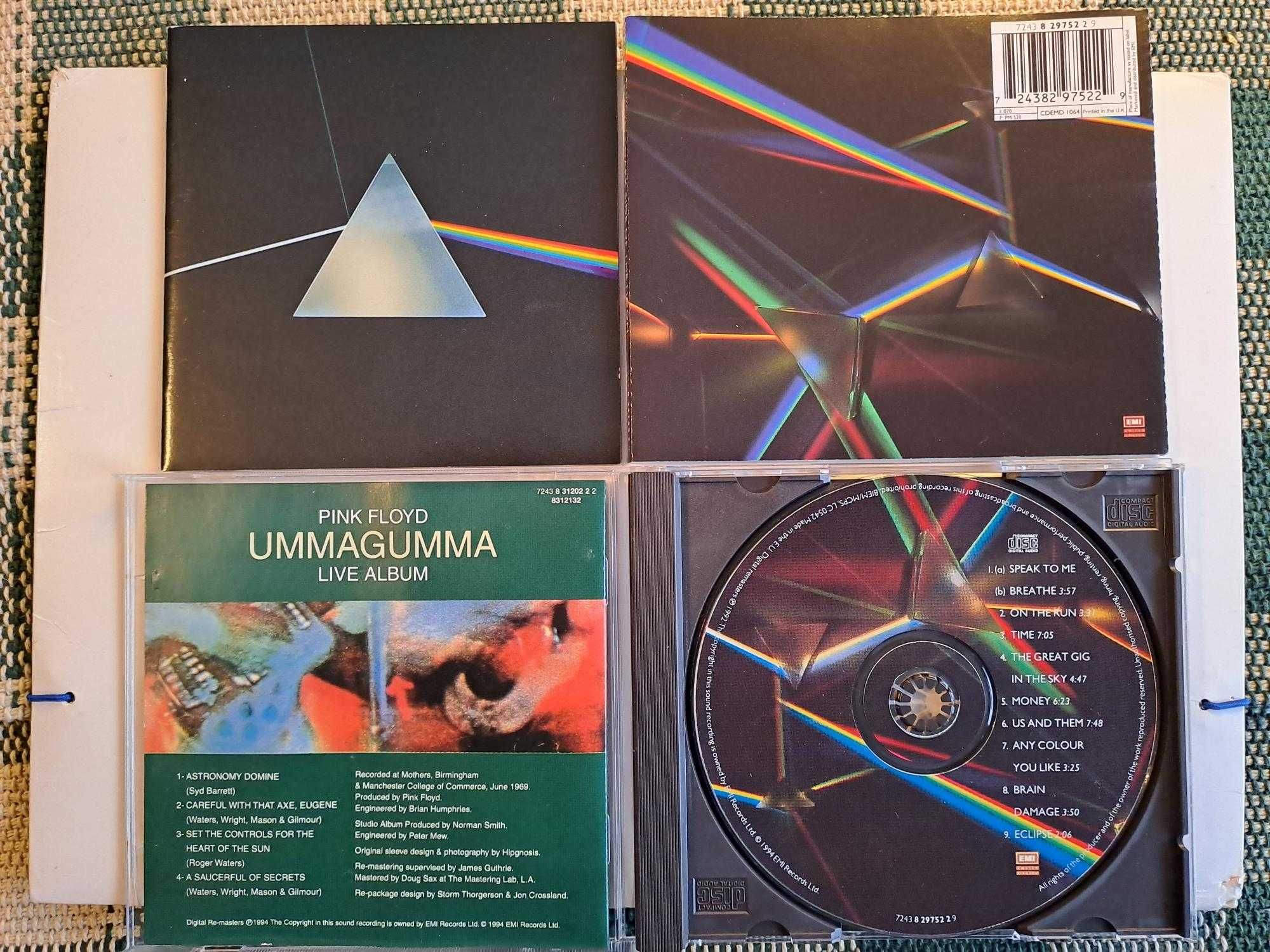 PINK FLOYD-płyty CD- różne wydania w tym rzadkie z lat 80tych i 90tych