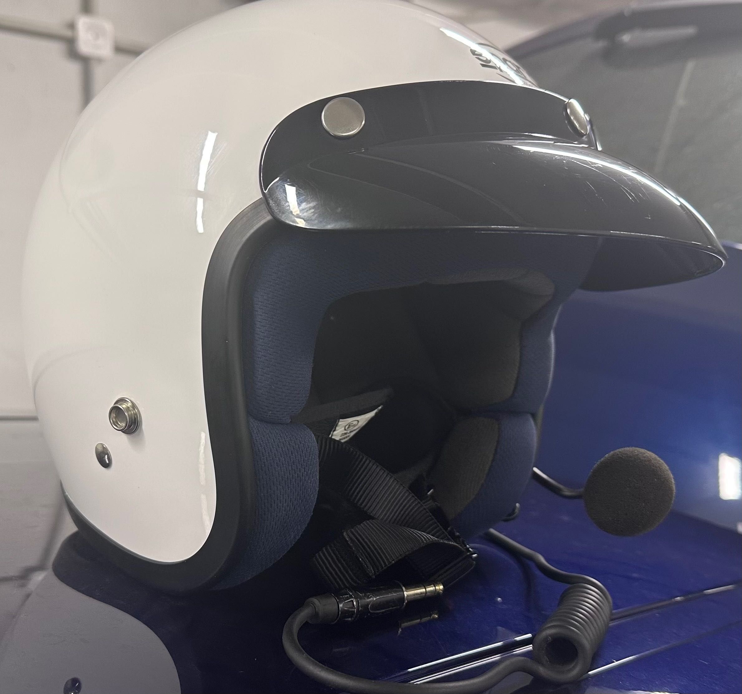 KASK SPARCO CLUB z interkomem Danmar KJS Rozmiar XS