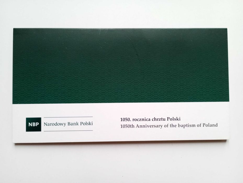 20 zł 2015  - 1050 rocznica Chrztu Polski -  st. UNC